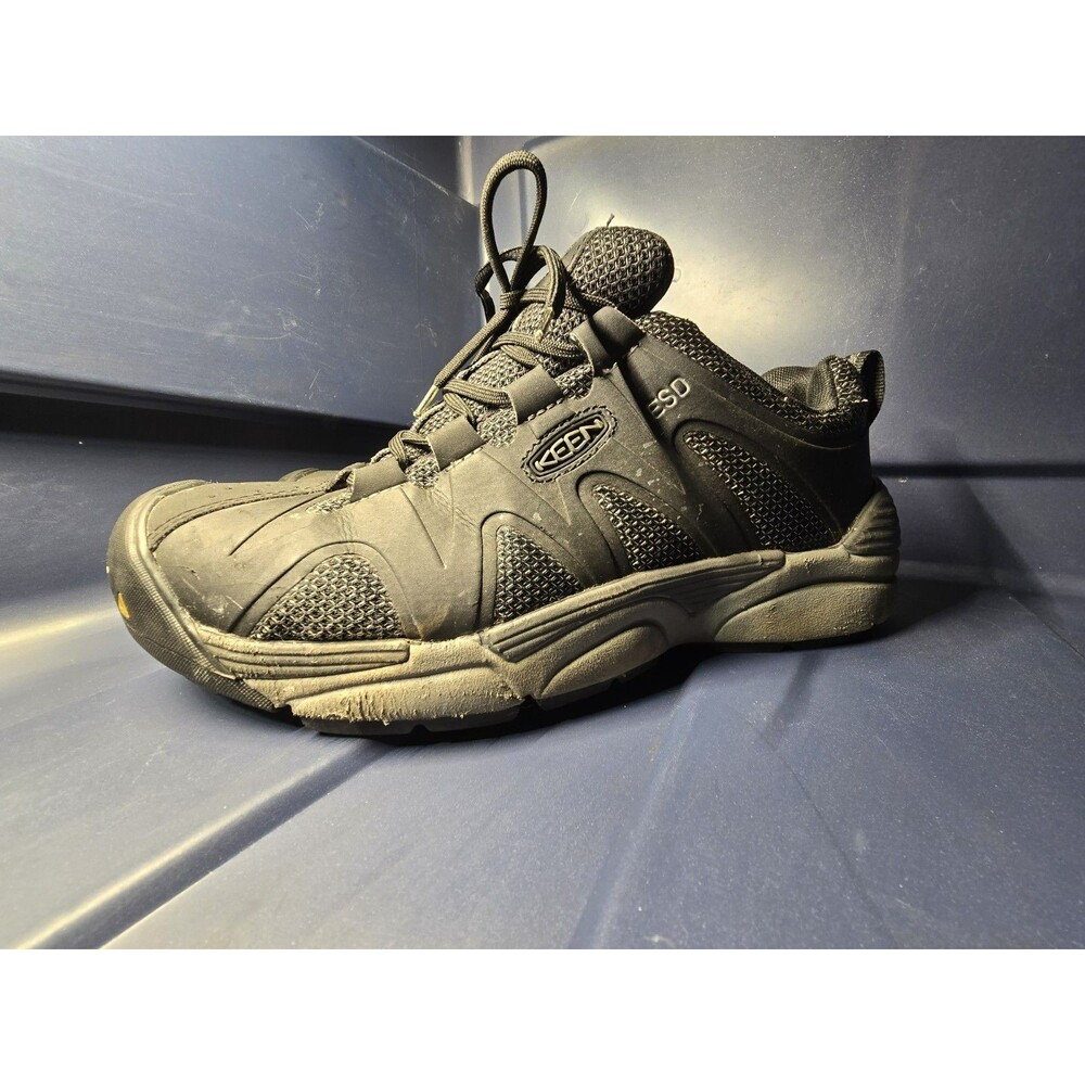 KEEN Men's San Antonio Aluminum Toe Utility Sneakers Water Resistant, Gray